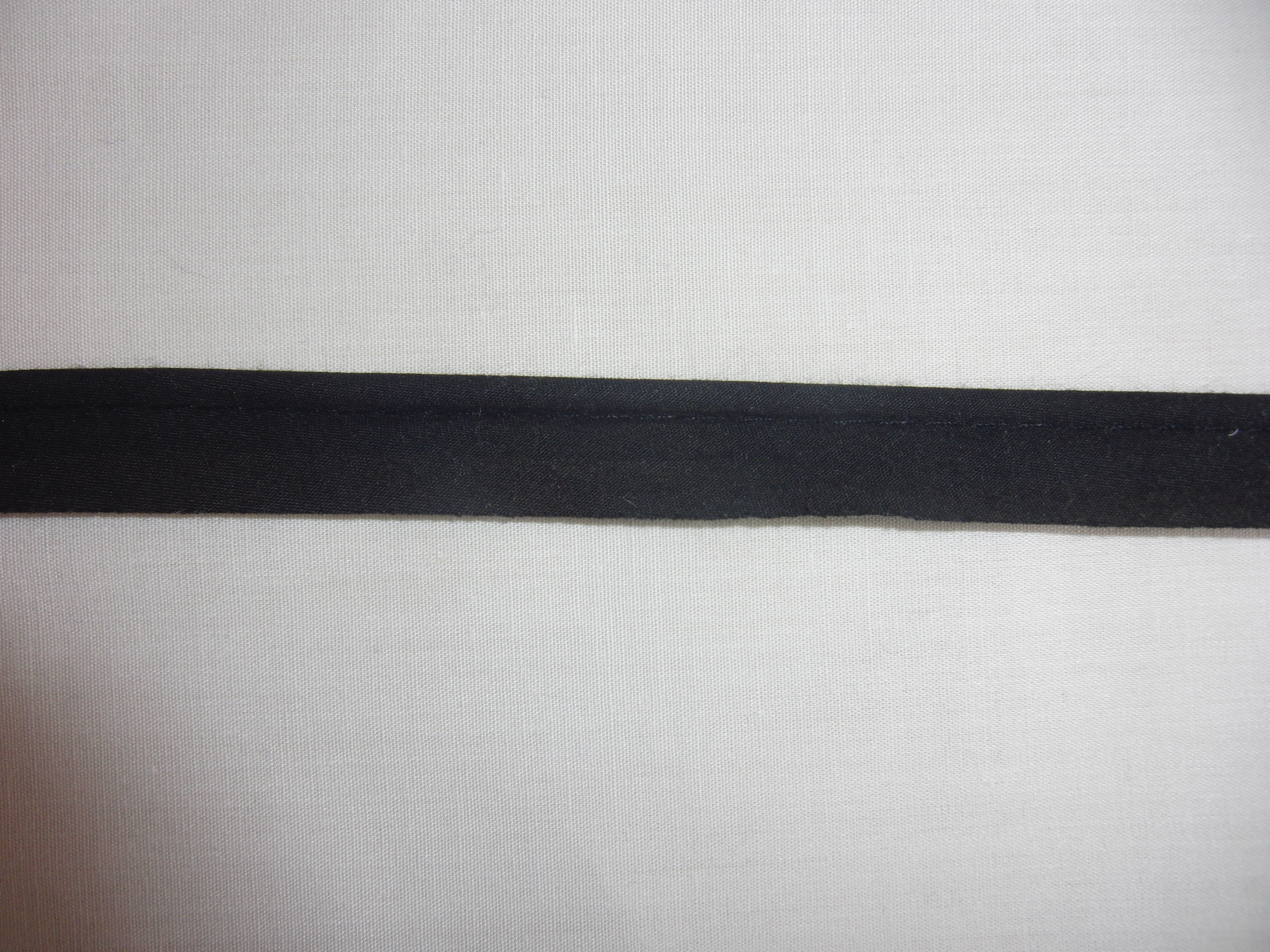Kederband - Gewicht: 80 g/m² - Länge: 10 m - Breite: 15 mm - Farbe: schwarz, Schwarz